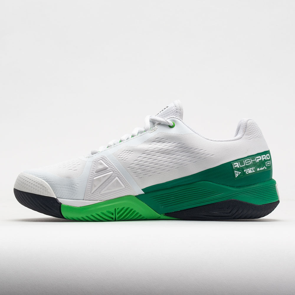 Wilson Rush Pro 4.0 Men's  White/Bosphorus/Green