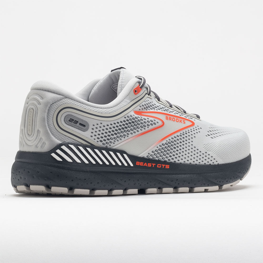 Brooks Beast GTS 23 Men's  Grey/Scarlet/Ebony