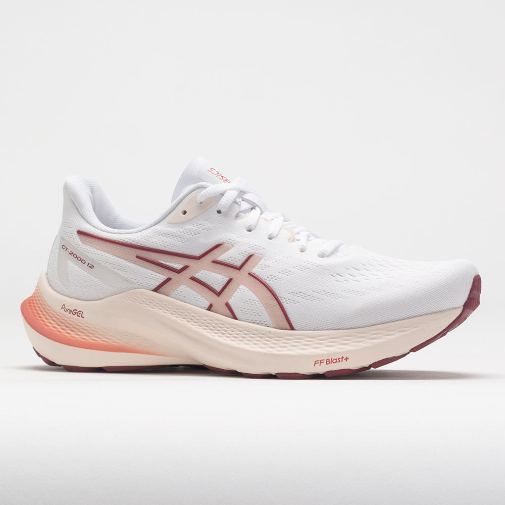 ASICS GT-2000 12 Women's White/Light Garnet