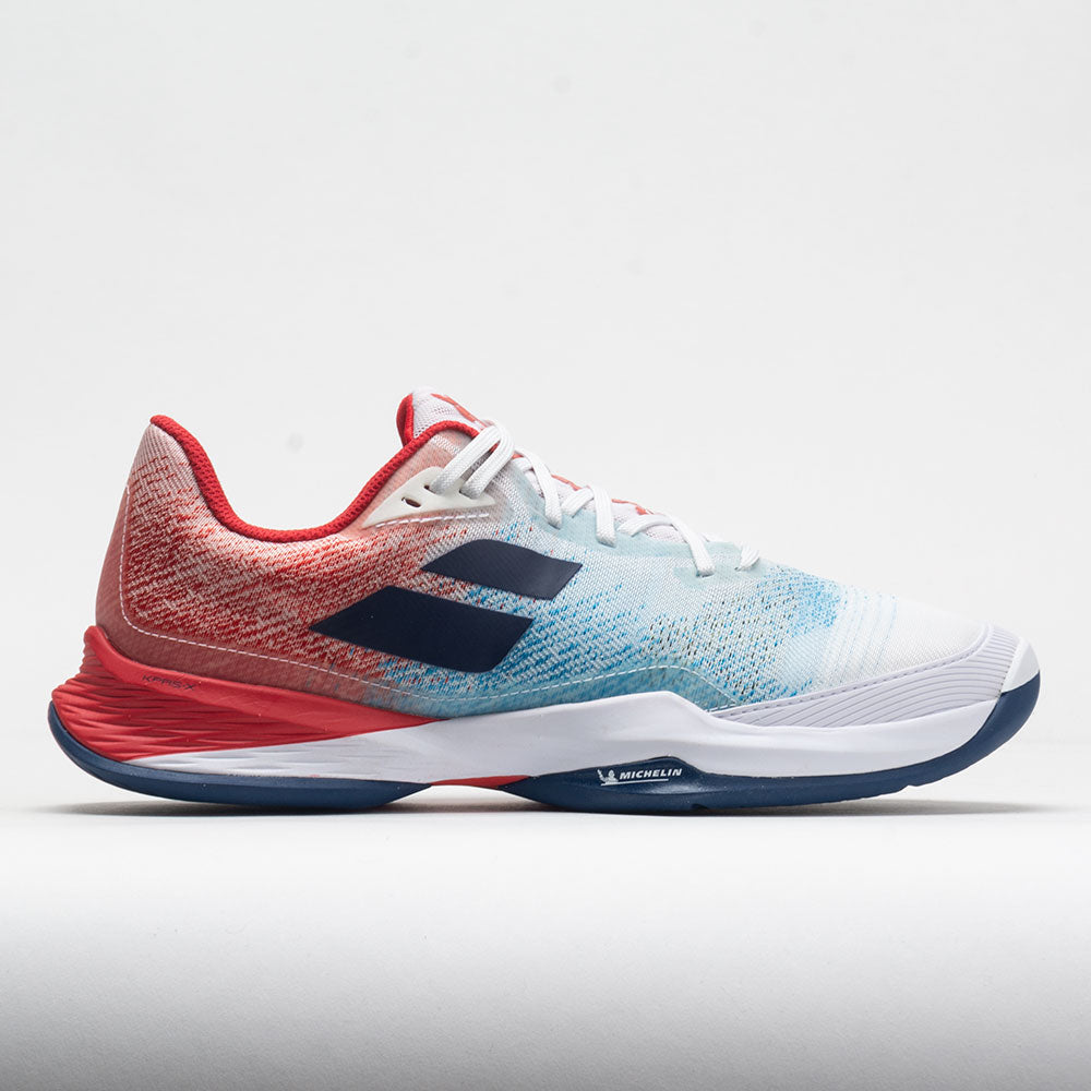 Babolat Jet Mach 3 Men's White/Estate Blue