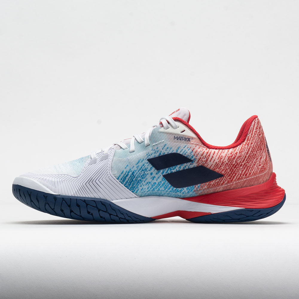 Babolat Jet Mach 3 Men's White/Estate Blue