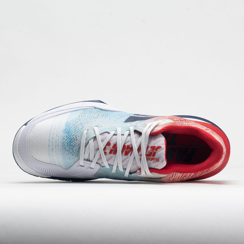 Babolat Jet Mach 3 Men's White/Estate Blue