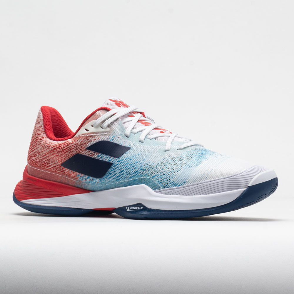 Babolat Jet Mach 3 Men's White/Estate Blue