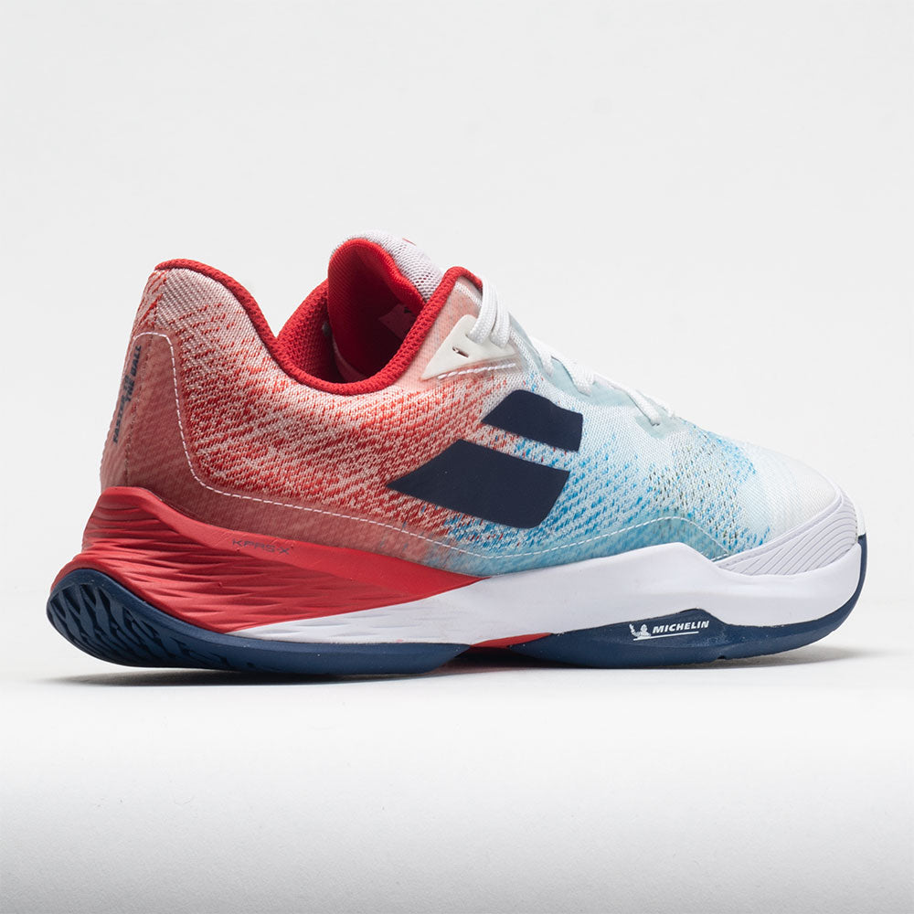 Babolat Jet Mach 3 Men's White/Estate Blue