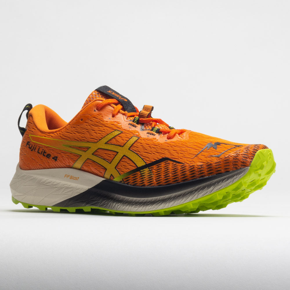 ASICS Fuji Lite 4 Men's  Bright Orange/Neon Lime