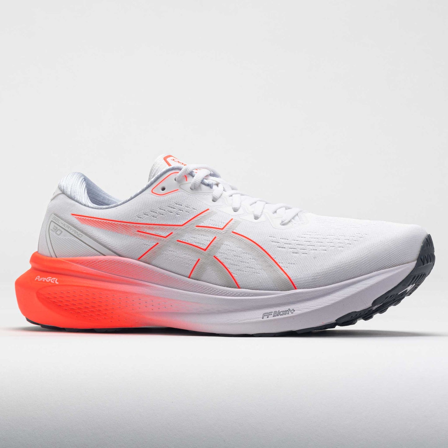 ASICS GEL-Kayano 30 Men's  White/Sunrise Red