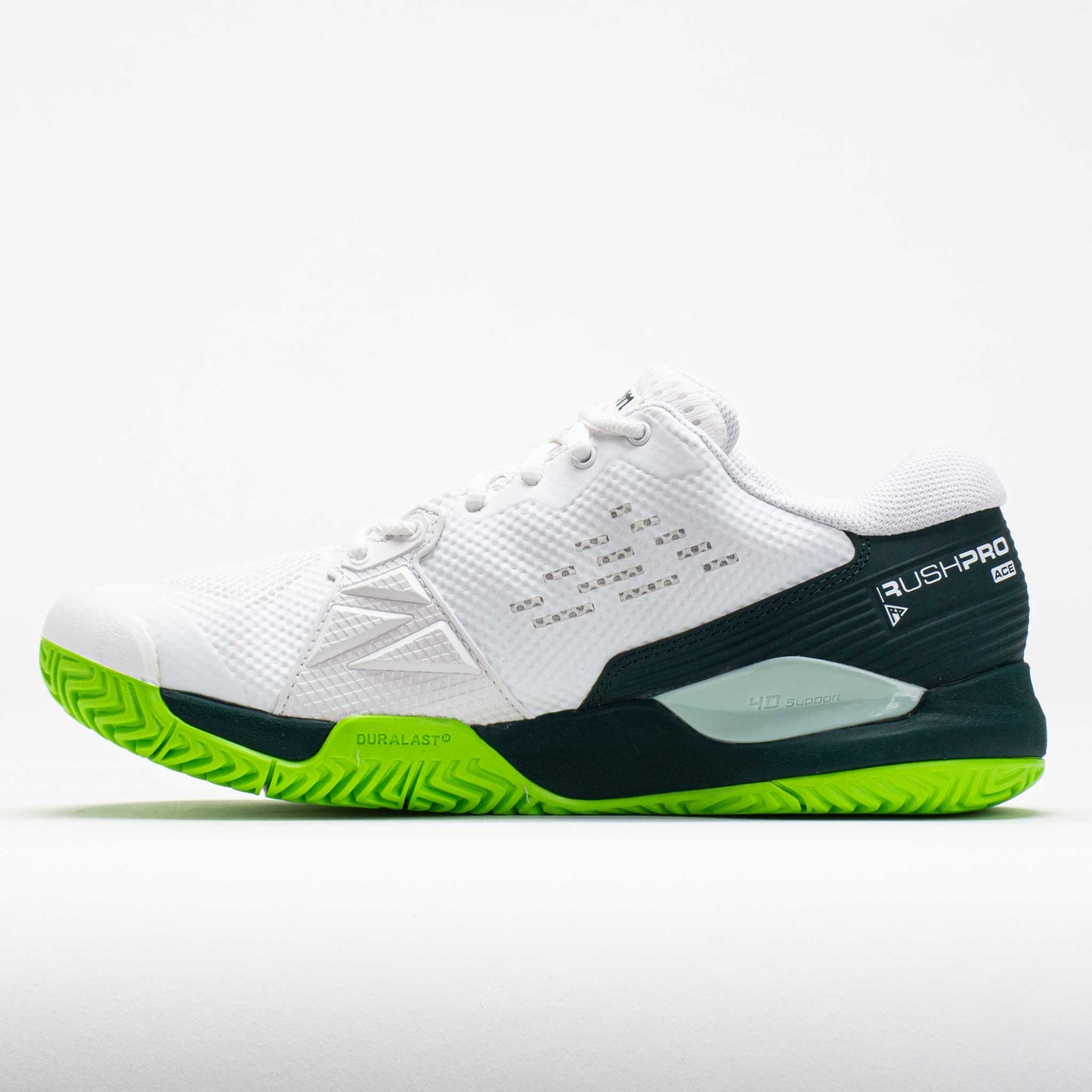 Wilson Rush Pro Ace Men's  White/Ponderosa/Jasmine Green