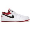 Air Jordan 1 Low 'White Univeristy Red' 553558-118