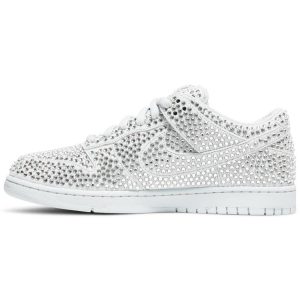 Cactus Plant Flea Market x Swarovski x Dunk Low 'Pure Platinum' CZ2670-001