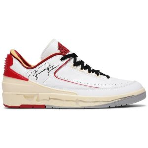 Off-White x Air Jordan 2 Retro Low SP 'White Varsity Red' DJ4375-106