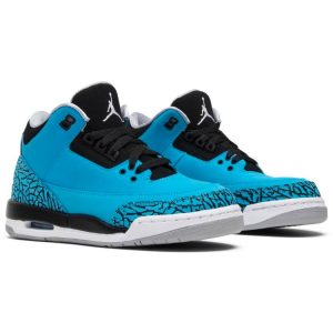 Air Jordan 3 Retro BG 'Powder Blue' 398614-406