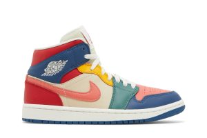 Wmns Air Jordan 1 Mid SE 'Multi-Color' DN3738-400