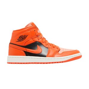Wmns Air Jordan 1 Mid SE 'Rush Orange' DM3381-600