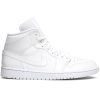 Wmns Air Jordan 1 Mid 'Triple White' BQ6472-100
