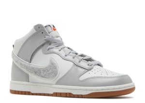 Dunk High 'Chenille Swoosh - Light Smoke Grey' DR8805-003