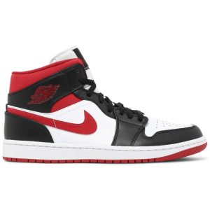 Air Jordan 1 Mid 'Black Gym Red' 554724-122