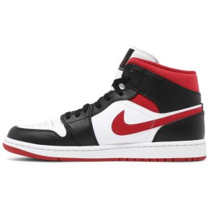 Air Jordan 1 Mid 'Black Gym Red' 554724-122