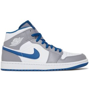 Air Jordan 1 Mid 'Cement True Blue' DQ8426-014