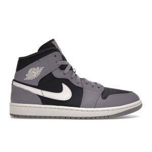Wmns Air Jordan 1 Mid 'Cement Grey' BQ6472-022