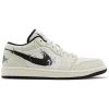 Air Jordan 1 Low 'Brushstroke Swoosh - Paint Splatter' DM3528-100