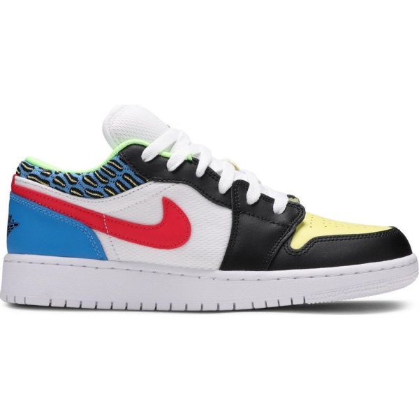 1839b5c1138611ee8b5e00affb376782 Air Jordan 1 Low GS 'Funky Patterns' DH5927-006