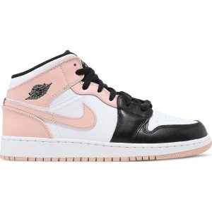 Air Jordan 1 Mid GS 'Crimson Tint' 554725-133