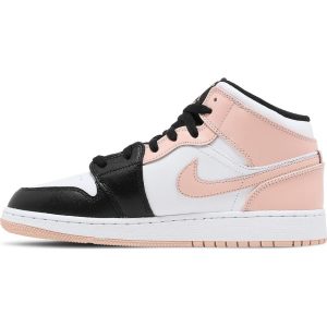 Air Jordan 1 Mid GS 'Crimson Tint' 554725-133