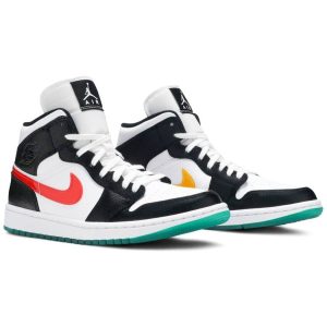 Wmns Air Jordan 1 Mid 'Alternate Swoosh' BQ6472-063