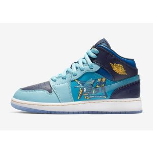 Air Jordan 1 Mid GS 'Fly' BV7446-400
