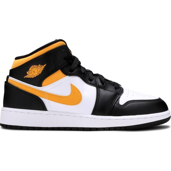 1f425c56138511ee8b5e00affb376782 Air Jordan 1 Mid GS 'Black University Gold' 554725-177