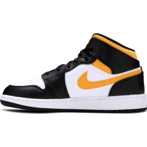 Air Jordan 1 Mid GS 'Black University Gold' 554725-177