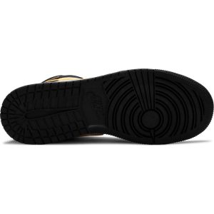 Air Jordan 1 Mid GS 'Black University Gold' 554725-177