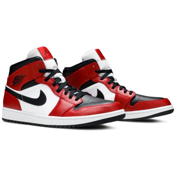 28be010e138511ee8b5e00affb376782 Air Jordan 1 Mid 'Chicago Black Toe' 554724-069