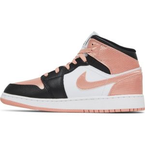 Air Jordan 1 Mid GS 'White Light Madder Root' DM9077-108