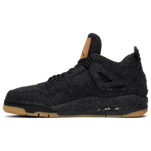 Levi's x Air Jordan 4 Retro 'Black Denim' AO2571-001