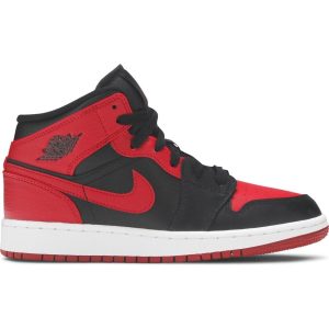 Air Jordan 1 Mid GS 'Banned' 554725-074