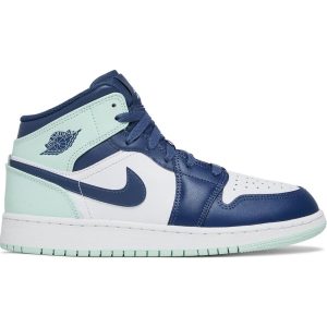 Air Jordan 1 Mid GS 'Blue Mint' 554725-413