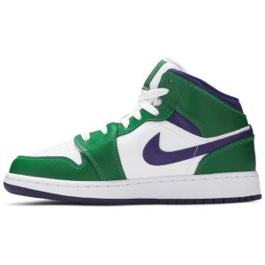 Air Jordan 1 Mid GS 'Hulk' 554725-300