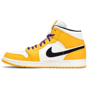 Air Jordan 1 Mid 'Lakers' 852542-700