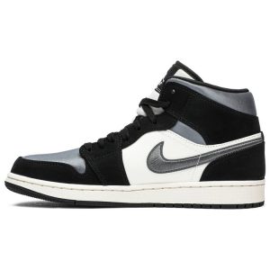Air Jordan 1 Mid SE 'Satin Smoke Grey' 852542-011