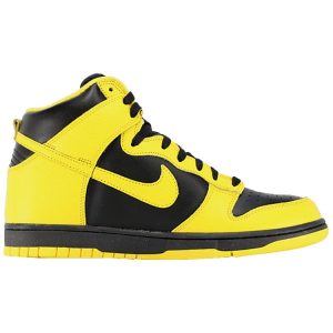 Dunk High 'Black Varsity Maize' 317982-043