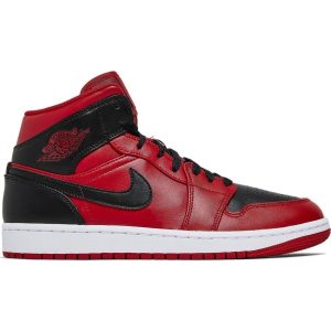 Air Jordan 1 Mid 'Reverse Bred' 554724-660