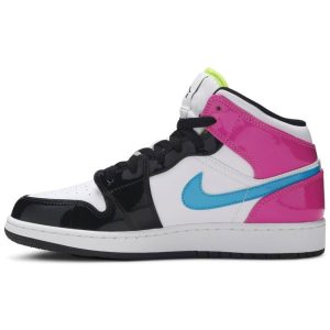 Air Jordan 1 Mid SE GS 'Cyber Active Fuchsia' CZ9835-100