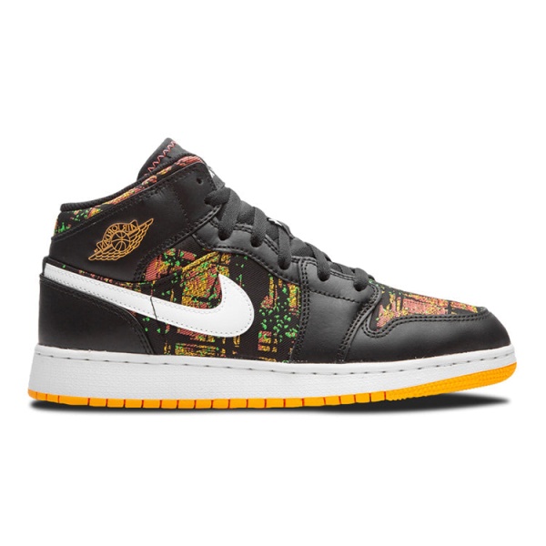 3766816f138511ee8b5e00affb376782 Air Jordan 1 Mid GS 'Black Laser Orange' 555112-003