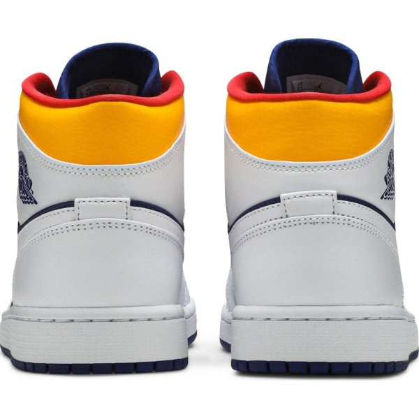 406bcaf9138511ee8b5e00affb376782 Air Jordan 1 Mid 'White Deep Royal Blue' 554724-131