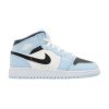 Air Jordan 1 Mid GS 'Ice Blue' 555112-401