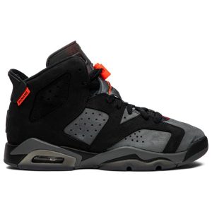 Paris Saint-Germain x Air Jordan 6 Retro BG 'Iron Grey' CN1078-001
