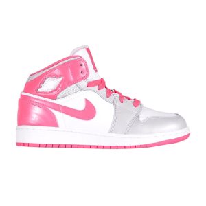 Air Jordan 1 Mid GS 'Platinum Pink' 555112-109