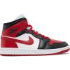 Wmns Air Jordan 1 Mid 'Alternate Bred Toe' BQ6472-079