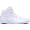 Air Jordan 1 Mid 'Triple White' 554724-109